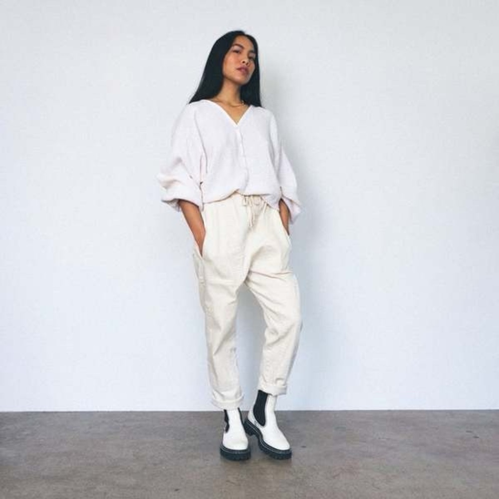 Nico Nico Bruno Patchwork Pants Medium - image 1